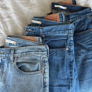 Levi's Women's Straight Leg Jeans - Blue Shades